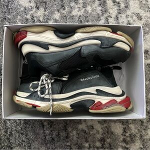 Balenciaga Triple S Distressed